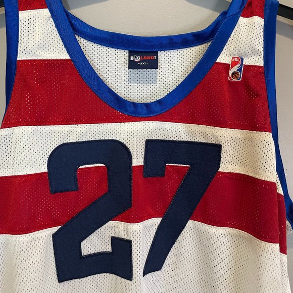 Big Land Mens NBA Auth. Basketball Jersey sx 3XL  EC - Picture 3 of 5